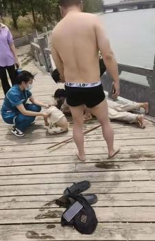 男子義救相繼落水的一家三口 退役軍人勇救三人