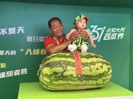 今年“瓜王”重達97.75公斤 新紀(jì)錄誕生