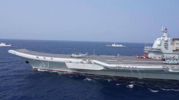 專家：解放軍雙航母出動令臺媒擔憂 雙航母包夾震懾臺獨