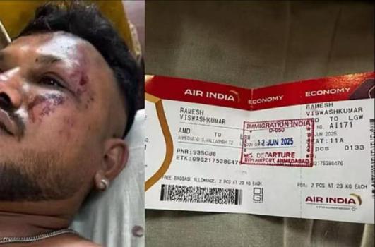 印度空難40歲男子奇跡生還：周圍全是尸體,，唯一幸存者回憶驚魂時(shí)刻