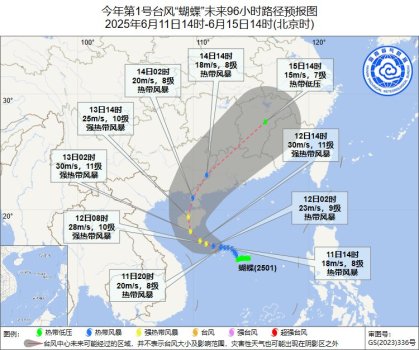 臺風蝴蝶登陸 三亞海邊巨浪淹沒公路 29處路段易積水請注意安全
