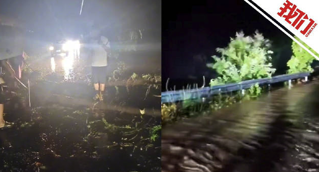 “到處是水，不要睡覺了,！” 湖南石門縣遇強(qiáng)降雨河水漫堤