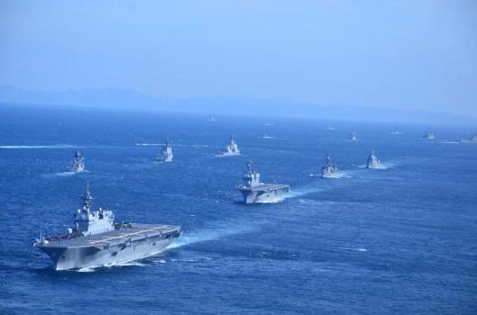 壓力過大 日本考慮取消今年閱艦式 應(yīng)對中俄活動