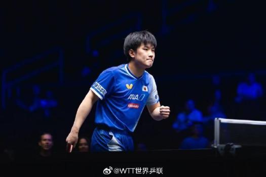 張本智和4比2林昀儒晉級4強 挺進半決賽對決林詩棟