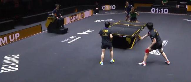 趙立堅恭喜莎頭組合光速奪冠 展現(xiàn)絕對實力