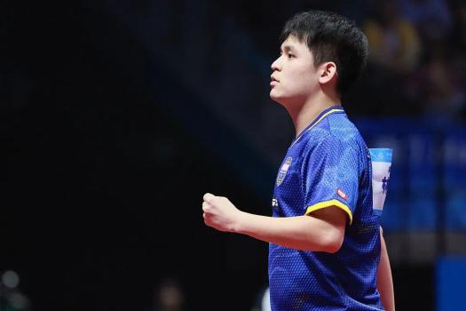 林诗栋晋级全运会男单八强 战胜黄友政