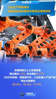 10月份国民经济持续稳中有进 总体平稳态势良好