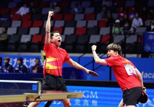 王艺迪袁励岑夺得全运会混双铜牌 激烈对决胜出