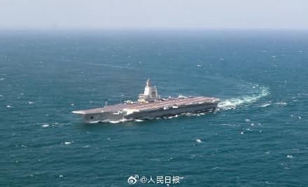 多角度展示福建舰电磁弹射歼-35 首次海上实兵训练顺利完成