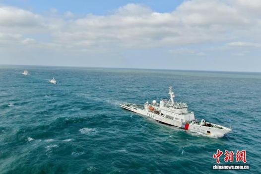 首次！台湾浅滩海域搜救应急演练举行 多部门联合行动