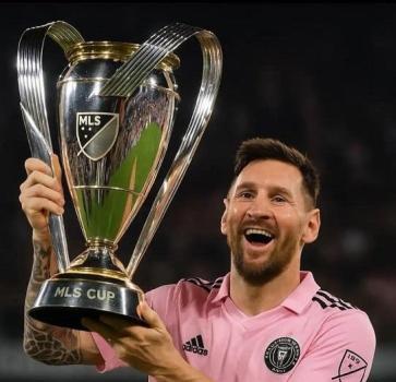 梅西首夺美职联总冠军 个人生涯47冠 统治级表现领军