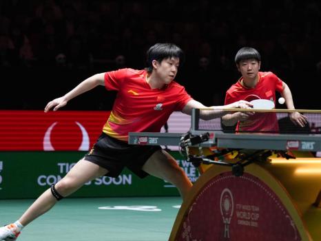 混团世界杯国乒表现强势 全胜晋级四强