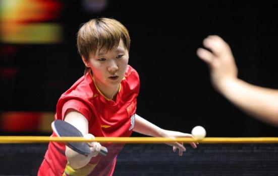 王曼昱4比2勝?gòu)埍久篮?成功晉級(jí)女單八強(qiáng)