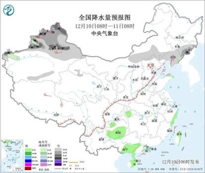 多地陸續(xù)出現(xiàn)今冬初雪 最強(qiáng)雨雪覆蓋華北