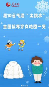 全國(guó)抗寒穿衣指南 應(yīng)對(duì)氣溫“大跳水”