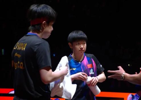 孫穎莎王楚欽橫掃日本組合晉級(jí)決賽 強(qiáng)勢(shì)挺進(jìn)決賽夜