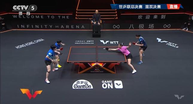 孙颖莎王楚钦0-3韩国组合摘银 顽强拼搏终获亚军