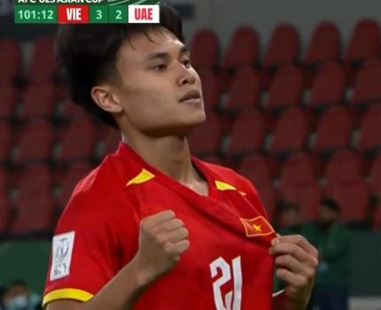 越南足球起飞！101分钟绝杀阿联酋+4连胜进U23亚洲杯4强 静候国足 东南亚新势力崛起