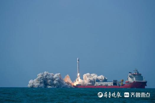 捷龙三号遥九一箭七星发射成功 跨越山海箭指星河