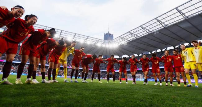 中国女足冲击世界杯 胜利锁定直通资格
