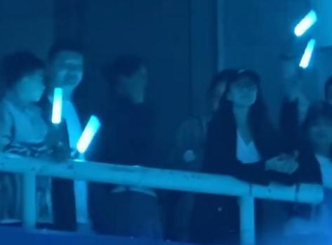 章子怡来看谢霆锋演唱会 惊喜现身引发关注