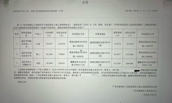 拆迁公告写黄三李四 多部门回应 疑点重重引发质疑