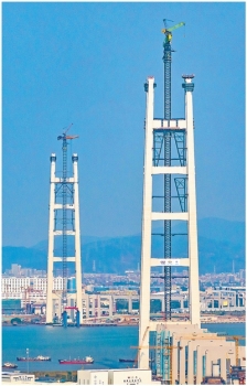 粵港澳大灣區(qū)又一座世界之最 342米高空云端拼圖