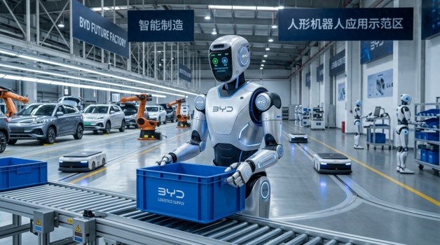 比亞迪秘密研發(fā)人形機器人 代號“堯舜禹”：4000博士四年磨一劍