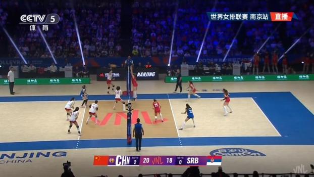 中國女排3比0橫掃塞爾維亞 南京站再傳捷報(bào)