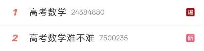 權(quán)威解析:高考數(shù)學(xué)難不難?網(wǎng)友熱議揭曉