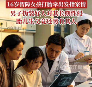 牽出發(fā)指案件！兩男子性侵16歲智障女孩致懷孕打胎