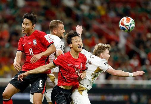 韓國2-1逆轉(zhuǎn)捷克 亞洲球隊首勝 孫興慜領(lǐng)銜逆轉(zhuǎn)