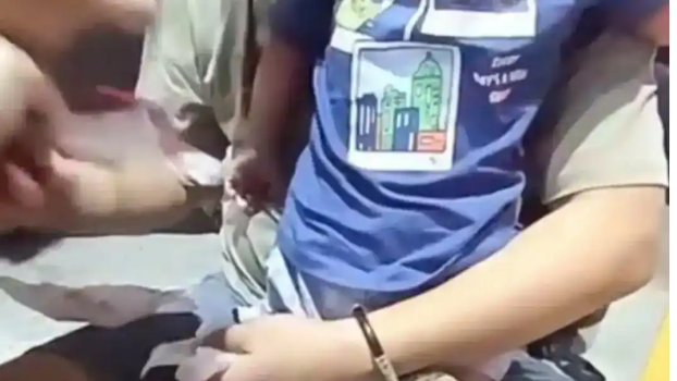 幼童跟在妈妈身后登车掉进站台缝隙 乘警及时救助无大碍