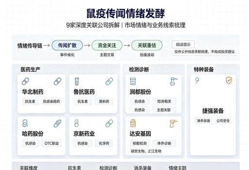 多家公司回应称与鼠疫无直接关联 谣言引发市场波动