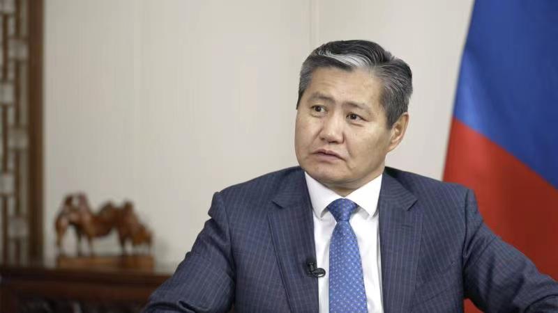 주중 몽골 대사, 중국의 쾌속발전열차 탑승 희망