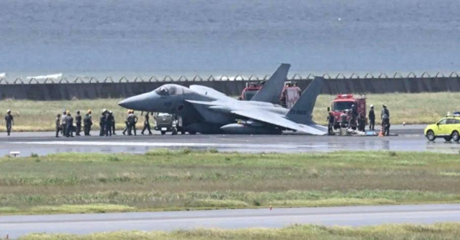 F15J又双叒叕出事故 日本空自已经是强中外干？