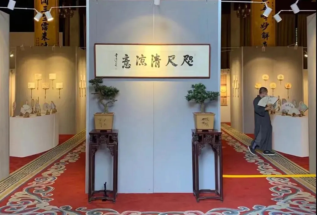 赏析｜咫尺清凉意——杭州佛学院2021书画扇面展（一）