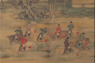 香车与丝骑 风静亦生尘：画中的游春人